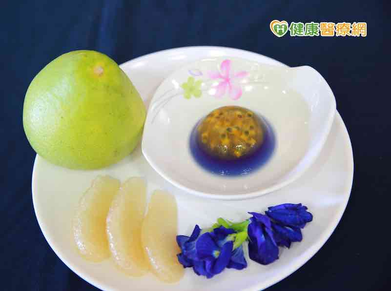 簡單甜品「藍晨柚香凍」　高纖低卡過中秋