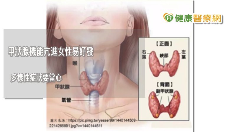 心跳飆、體重狂掉！　當心是甲狀腺機能出問題